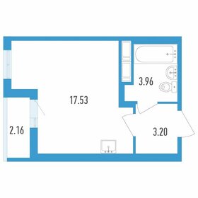 25,9 м², квартира-студия 4 100 000 ₽ - изображение 57