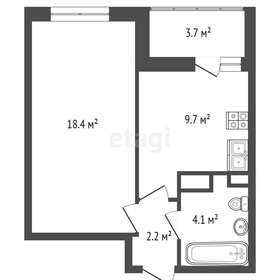 Квартира 38,1 м², 1-комнатная - изображение 2