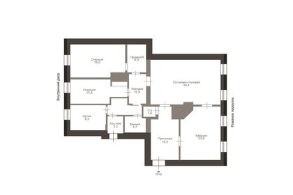 Квартира 136,3 м², 4-комнатная - изображение 2