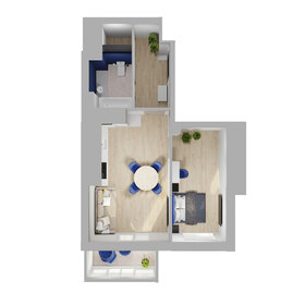 56 м², 2-комнатная квартира 4 200 000 ₽ - изображение 3