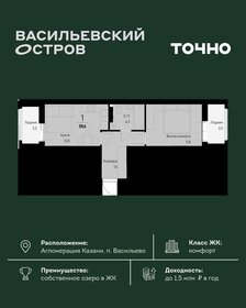 Квартира 43,1 м², 1-комнатная - изображение 1