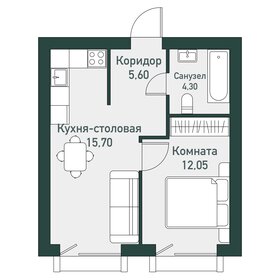 36 м², 1-комнатная квартира 30 000 ₽ в месяц - изображение 61