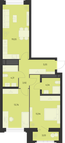 65,8 м², 2-комнатная квартира 8 800 000 ₽ - изображение 34