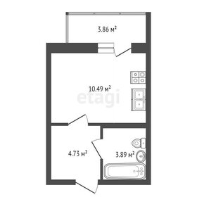 Квартира 25,1 м², студия - изображение 1