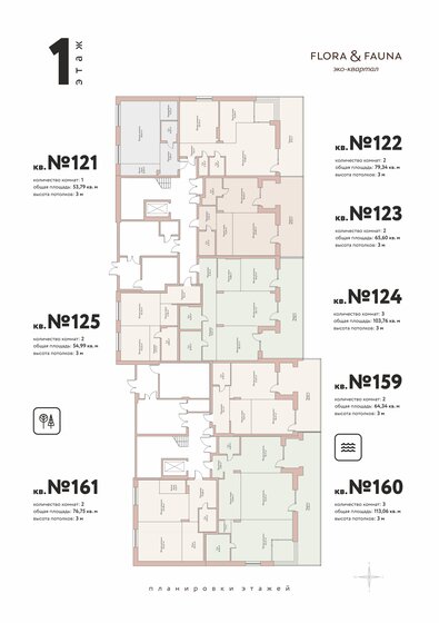 65 м², 2-комнатная квартира 15 000 000 ₽ - изображение 78