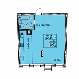 55,2 м², 1-комнатная квартира 19 890 000 ₽ - изображение 27