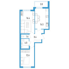 59,3 м², 2-комнатная квартира 15 000 000 ₽ - изображение 103