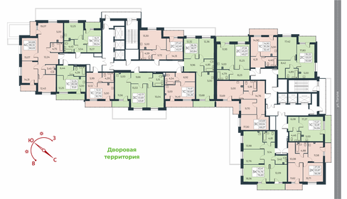 39,1 м², 1-комнатная квартира 7 710 000 ₽ - изображение 31