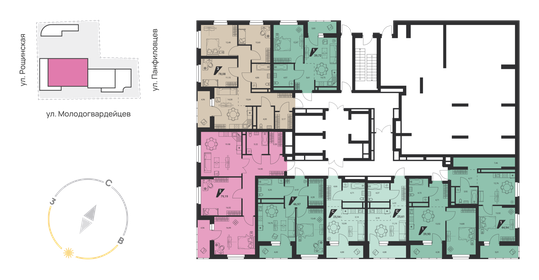 39,1 м², 1-комнатная квартира 5 490 000 ₽ - изображение 12