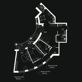 86,4 м², 3-комнатная квартира 26 210 000 ₽ - изображение 31