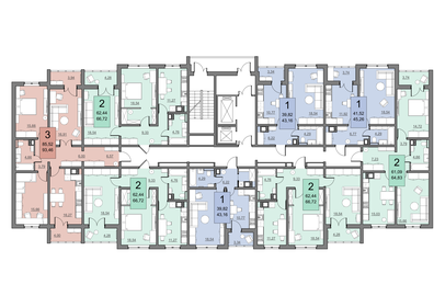 85,5 м², 3-комнатная квартира 7 983 292 ₽ - изображение 10