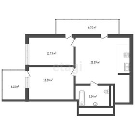 67,9 м², 2-комнатные апартаменты 12 493 600 ₽ - изображение 41