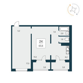 78,2 м², 4-комнатная квартира 6 950 000 ₽ - изображение 72