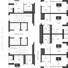 Квартира 54,9 м², 2-комнатная - изображение 2