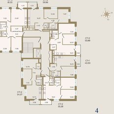 Квартира 55,3 м², 2-комнатная - изображение 3