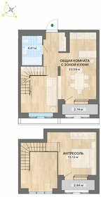 Квартира 56,8 м², студия - изображение 1