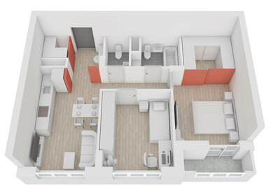 43,1 м², 2-комнатная квартира 6 450 000 ₽ - изображение 33