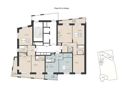 Квартира 73,6 м², 3-комнатная - изображение 2