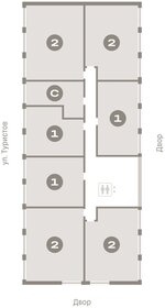 64,9 м², 2-комнатная квартира 10 870 000 ₽ - изображение 7