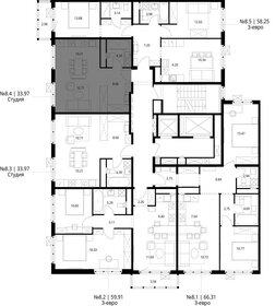 Квартира 34 м², студия - изображение 2