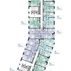 Квартира 46,6 м², 1-комнатная - изображение 2