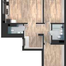 Квартира 68,9 м², 2-комнатная - изображение 5