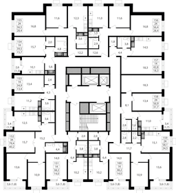 42,8 м², 1-комнатная квартира 17 398 200 ₽ - изображение 24