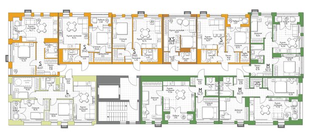 47 м², 2-комнатная квартира 2 600 000 ₽ - изображение 76