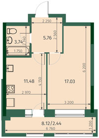 37 м², 1-комнатная квартира 10 357 200 ₽ - изображение 48