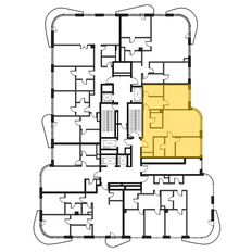 Квартира 104,6 м², 2-комнатная - изображение 3