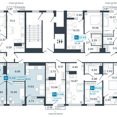 Квартира 75,7 м², 3-комнатная - изображение 3