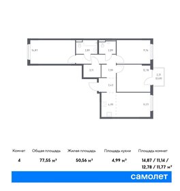 Квартира 22,8 м², студия - изображение 1