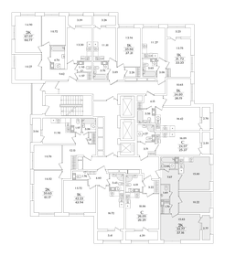 53,1 м², 2-комнатная квартира 10 812 000 ₽ - изображение 82