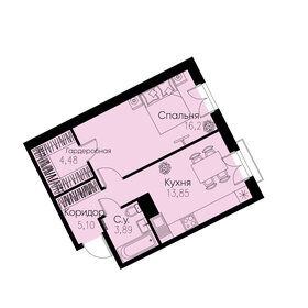 73 м², 3-комнатная квартира 19 950 000 ₽ - изображение 71