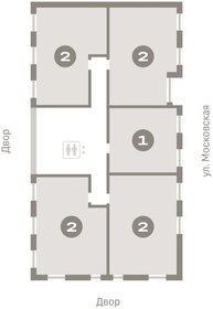 70 м², 2-комнатная квартира 15 500 000 ₽ - изображение 109