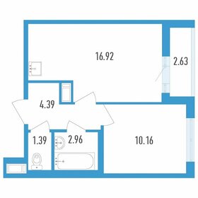 36,5 м², 1-комнатная квартира 5 990 000 ₽ - изображение 86