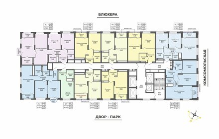 58,1 м², 2-комнатная квартира 11 900 000 ₽ - изображение 70