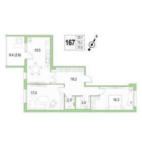 137 м², 2-комнатная квартира 85 000 000 ₽ - изображение 116