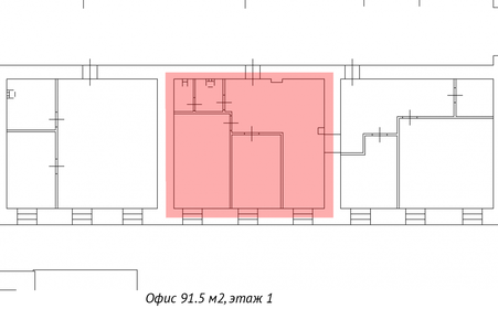 91,5 м², офис - изображение 5