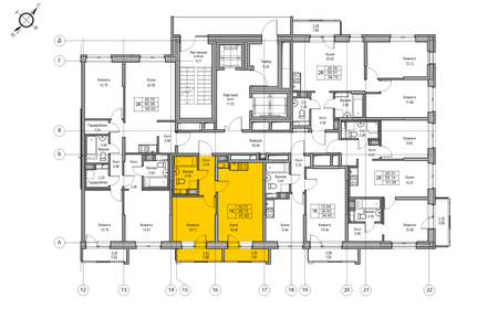 38,2 м², 1-комнатная квартира 7 816 716 ₽ - изображение 32