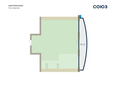 Квартира 69,3 м², 2-комнатная - изображение 1