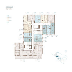 Квартира 33,9 м², студия - изображение 3
