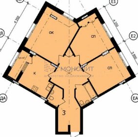 Квартира 96 м², 3-комнатная - изображение 1