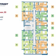 Квартира 61,2 м², 3-комнатная - изображение 3