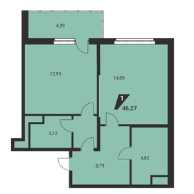 47,6 м², 2-комнатная квартира 5 300 000 ₽ - изображение 62