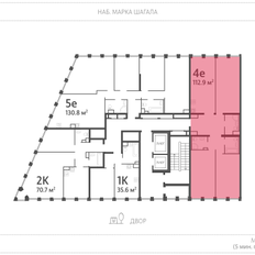 Квартира 113,5 м², 3-комнатная - изображение 2