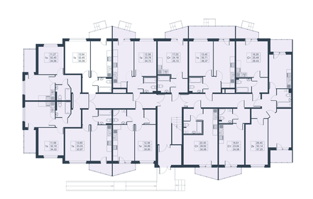 Квартира 33,4 м², 1-комнатная - изображение 2