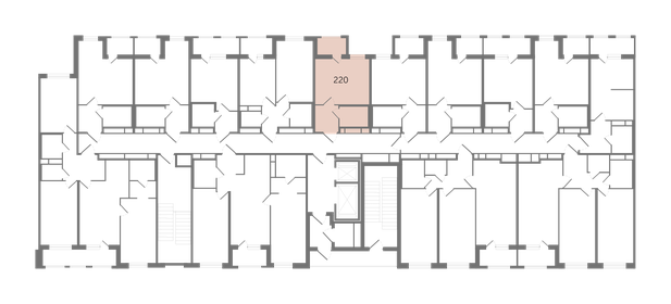 20,1 м², квартира-студия 4 200 000 ₽ - изображение 62