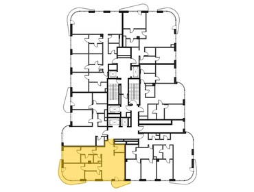 76,5 м², 3-комнатная квартира 37 490 000 ₽ - изображение 181