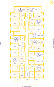 36,1 м², 1-комнатная квартира 5 100 000 ₽ - изображение 57